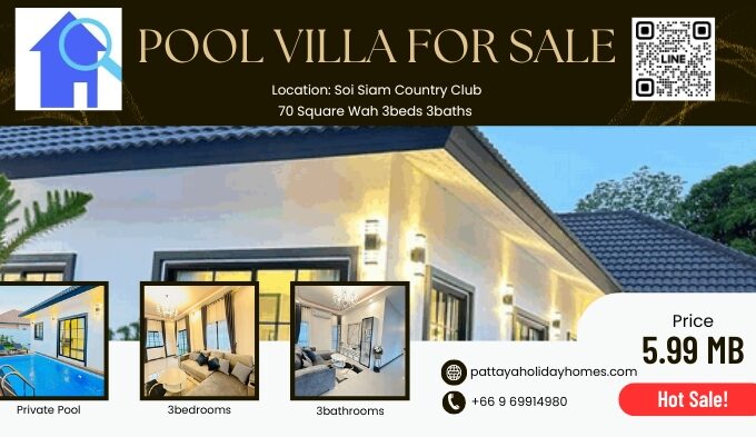 Pool Villa Pattaya for Sale