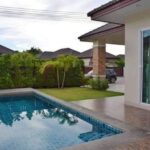 house with private swimming pool in garden ville village Pattaya for sale