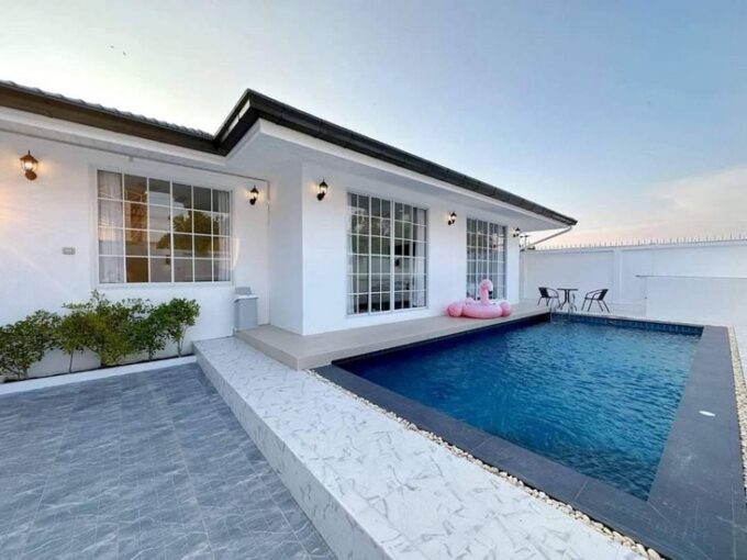 affordable pool villa for sale in pattaya