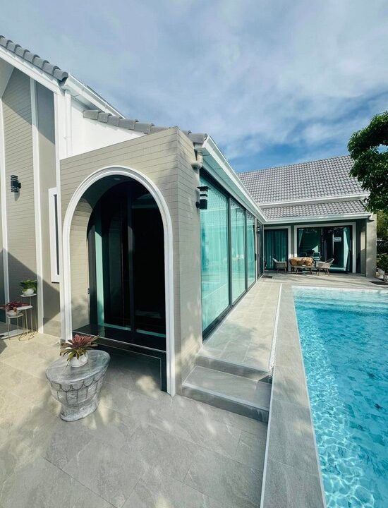 New Pool Villa near Mabprachan Pattaya for Sale30